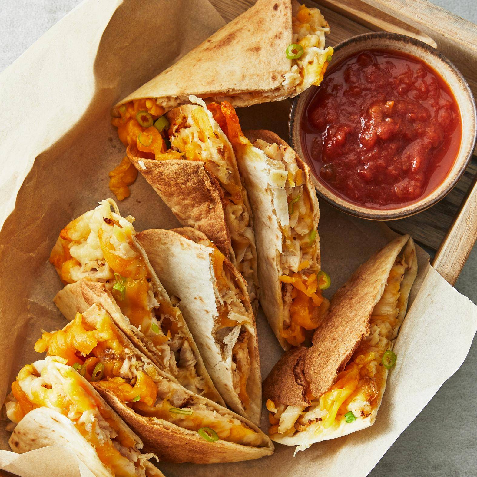 Quesadillas de frango - Receita undefined | Moulinex
