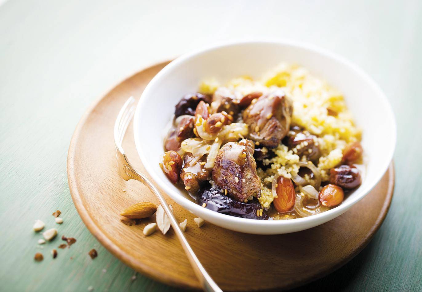 Tajine de borrego com ameixas - Receita Cookeo | Moulinex