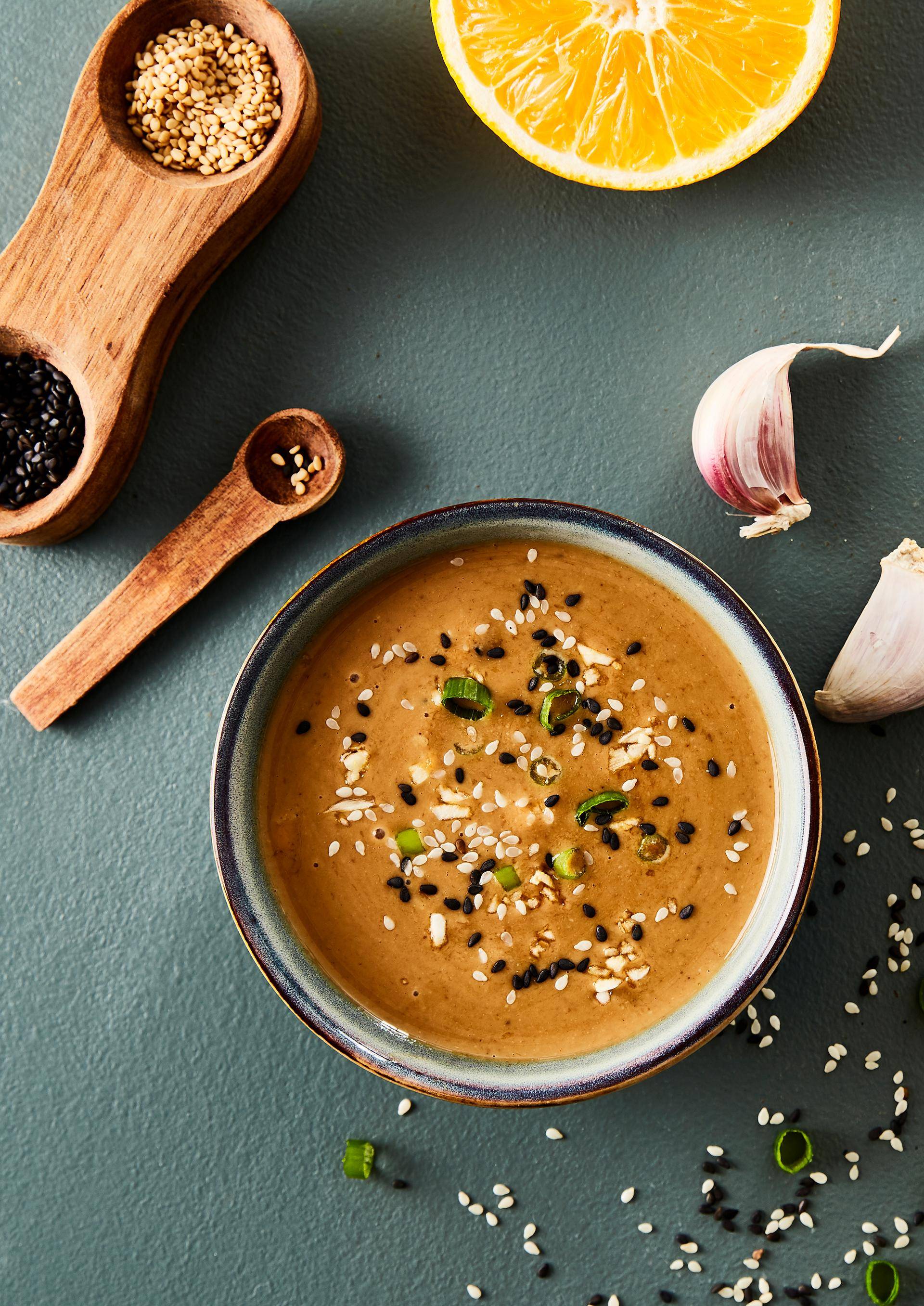 *Creamy salad dressing with tahini - Receita Blend up | Moulinex