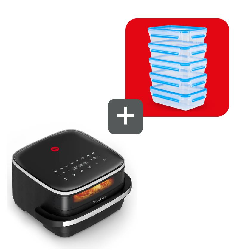 Promo Pack Easy Fry XL Surface + Caixas herméticas