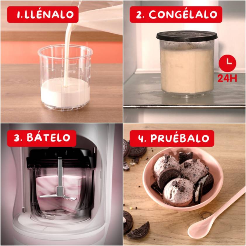 Promo Pack Máquina de Gelados Dolci + Liquidificadora Perfect Mix