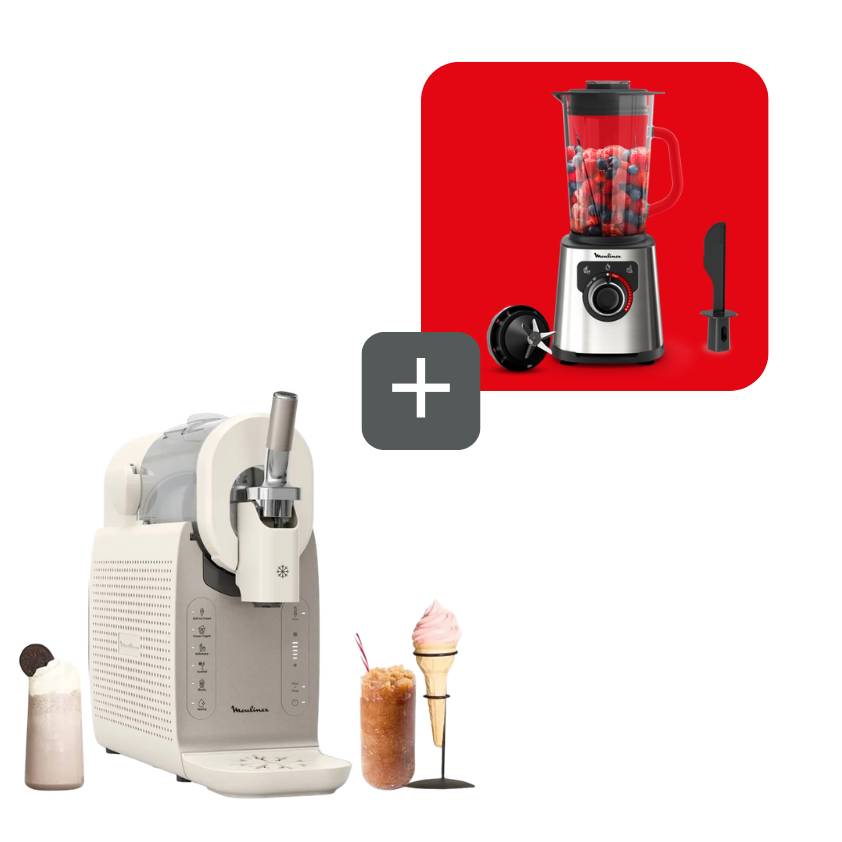 Promo Pack Máquina de Gelados Freezi + Liquidificadora Perfect Mix
