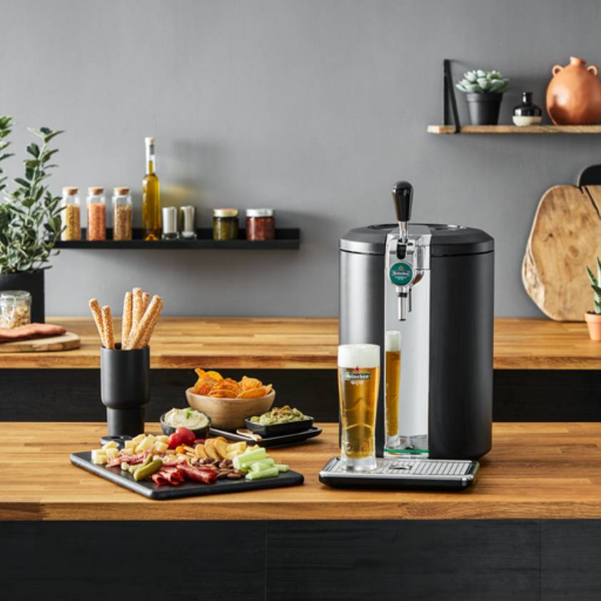 Promo Pack OptiGrill 4 en 1 + Tirador de cerveza KRUPS