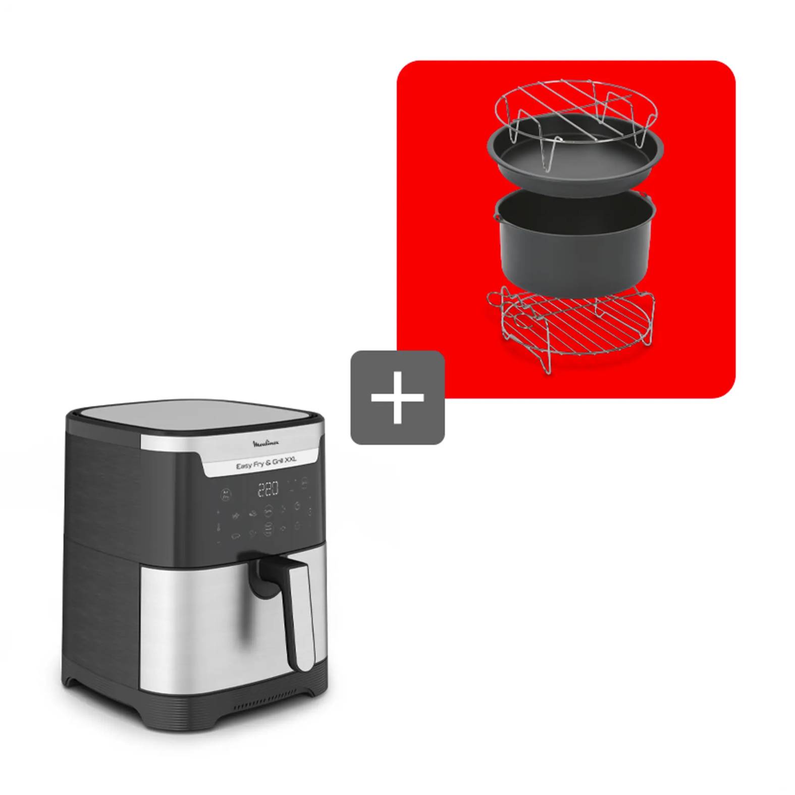 Pack Easy Fry XXL + set de acessórios